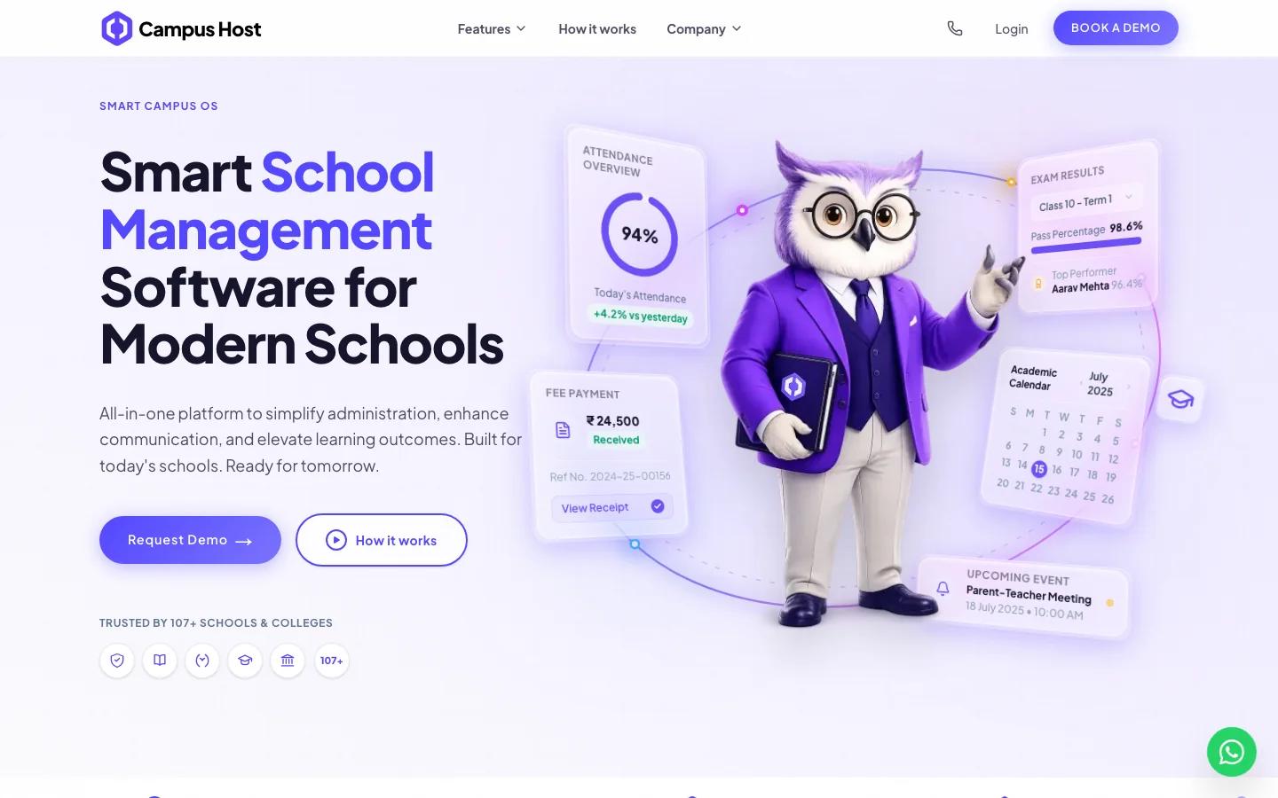 Campus Host screenshot