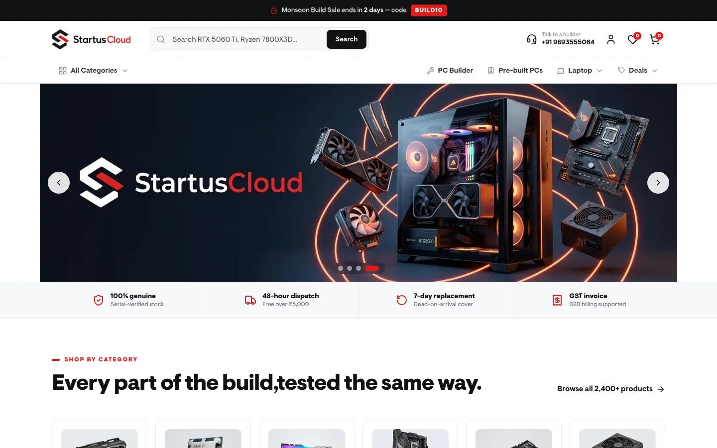 Startus Cloud screenshot
